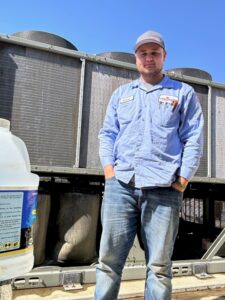 Grad Q&A with HVAC-R graduate Ashton Campos