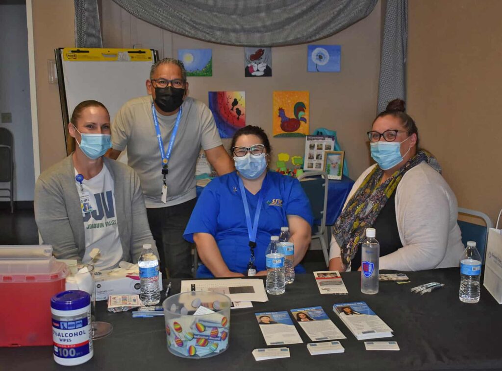 SJVC Hesperia students volunteer with Choice Medical Group