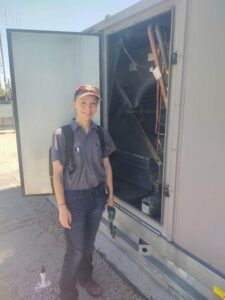 Grad Spotlight: Hesperia graduate Darci Elsenraat breaks gender stereotypes in HVAC