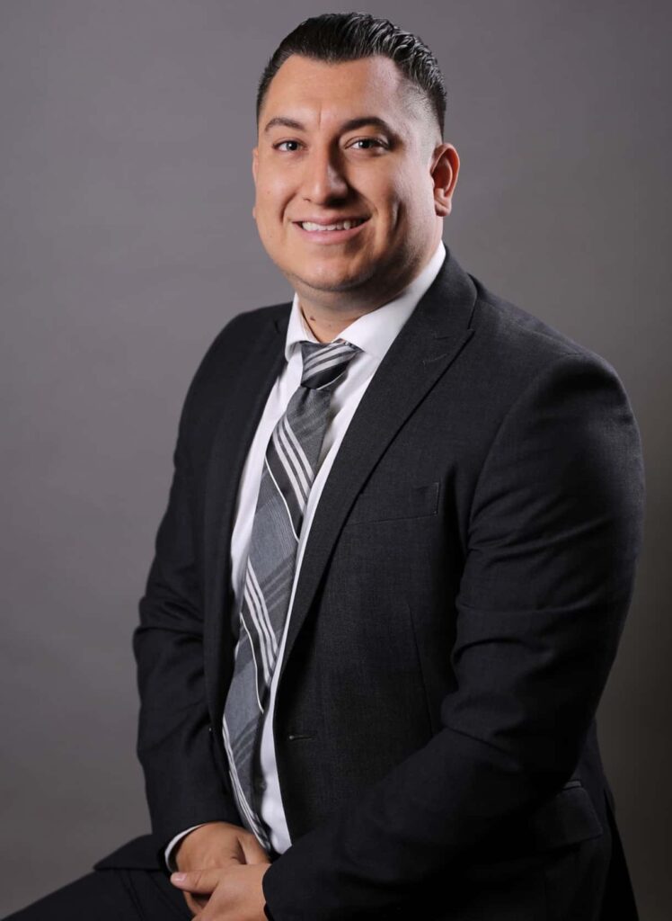 Business Office Administration graduate Diego Lemus