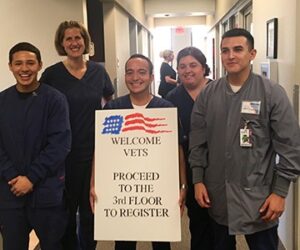 Fresno Dental Assisting students provide dental services to veterans