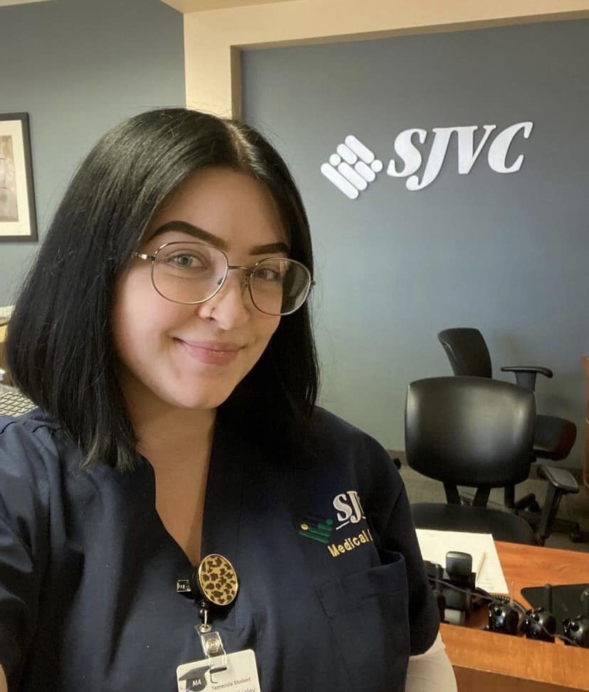 SJVC Medical Assisting student Hailey Wiseley