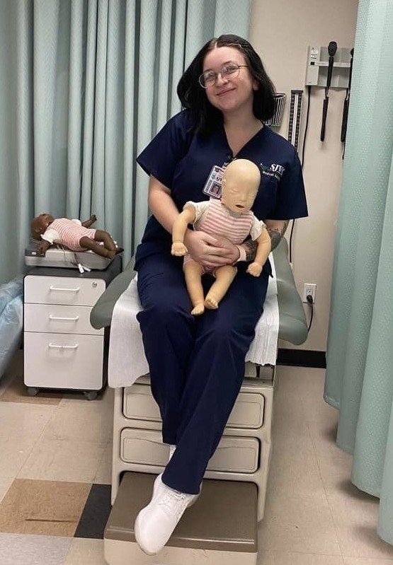 SJVC Medical Assisting student Hailey Wiseley