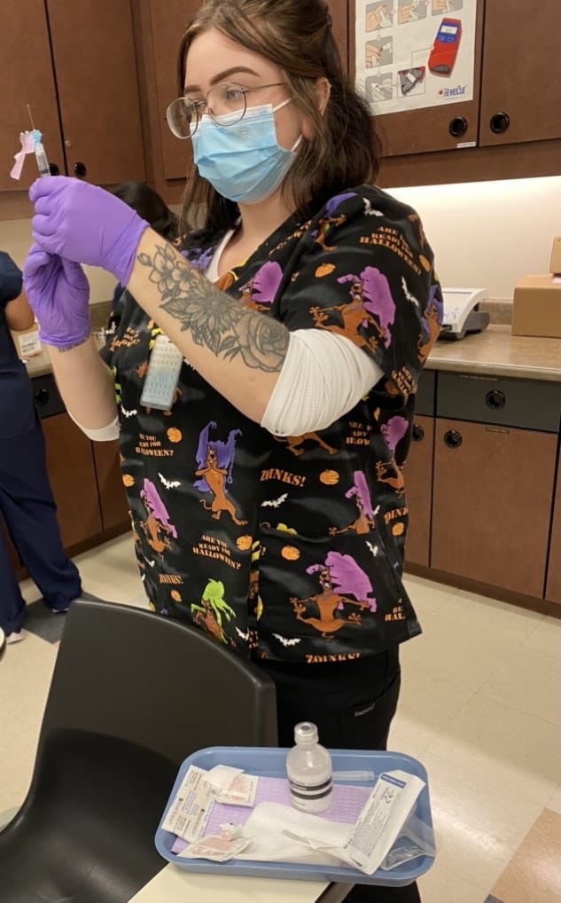 SJVC Medical Assisting student Hailey Wiseley