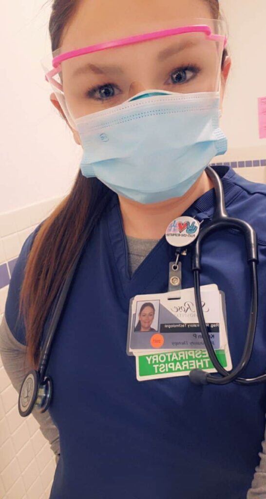 SJVC Rancho Cordova Respiratory Therapy grad Kristin Parker