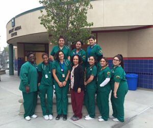 SJVC Lancaster Medical Assisting students help provide health screenings to 500+ people