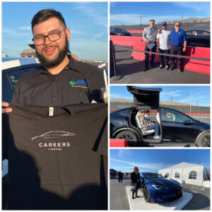 SPEED AND ABILITY: Tesla Event a Huge Success for SJVC Students and Staff