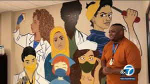 SJVC Lancaster Employee Featured on ABC News for Mural Celebrating Diversity
