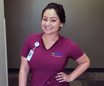 Ontario RN program student Jacquelin Alvarez