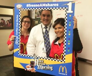 Business Administration program student wins McDonald’s breakfast for inspirational instructor
